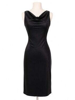my michelle black dress Y2K BLK Shoulder – Urban Reflections subtle power Sleeveless black dress size 0
